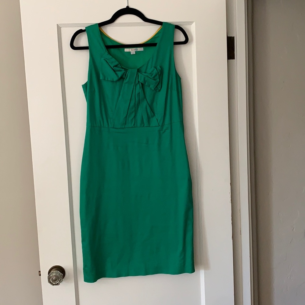 Boden front ribbon dress